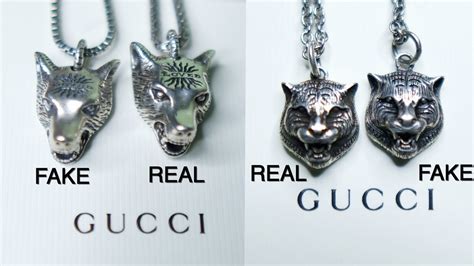 how spot a fake gucci chain necklace|vintage gucci necklace.